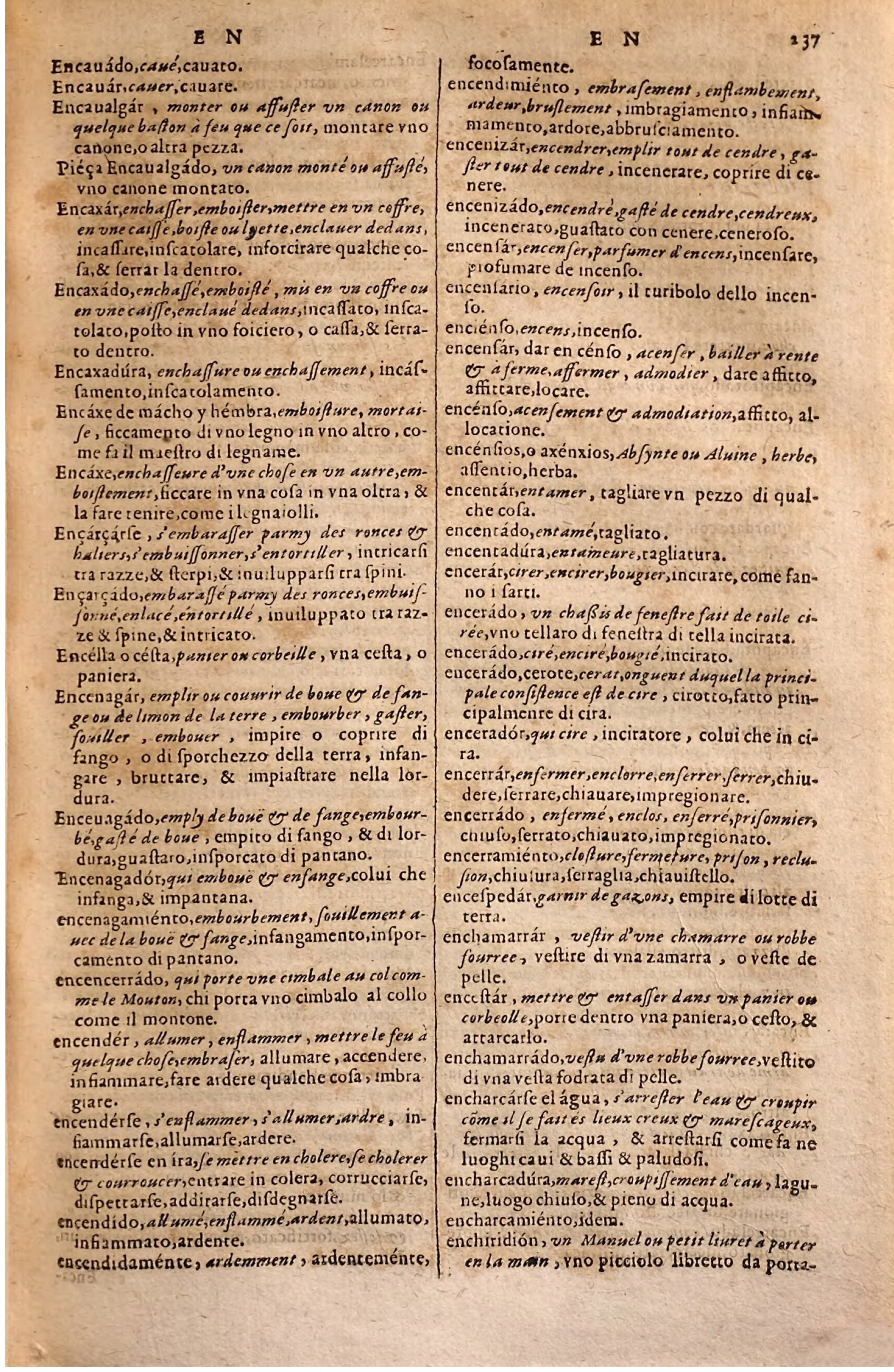 1627 - Jacques Crespin - Trésor des trois langues - Regensburg