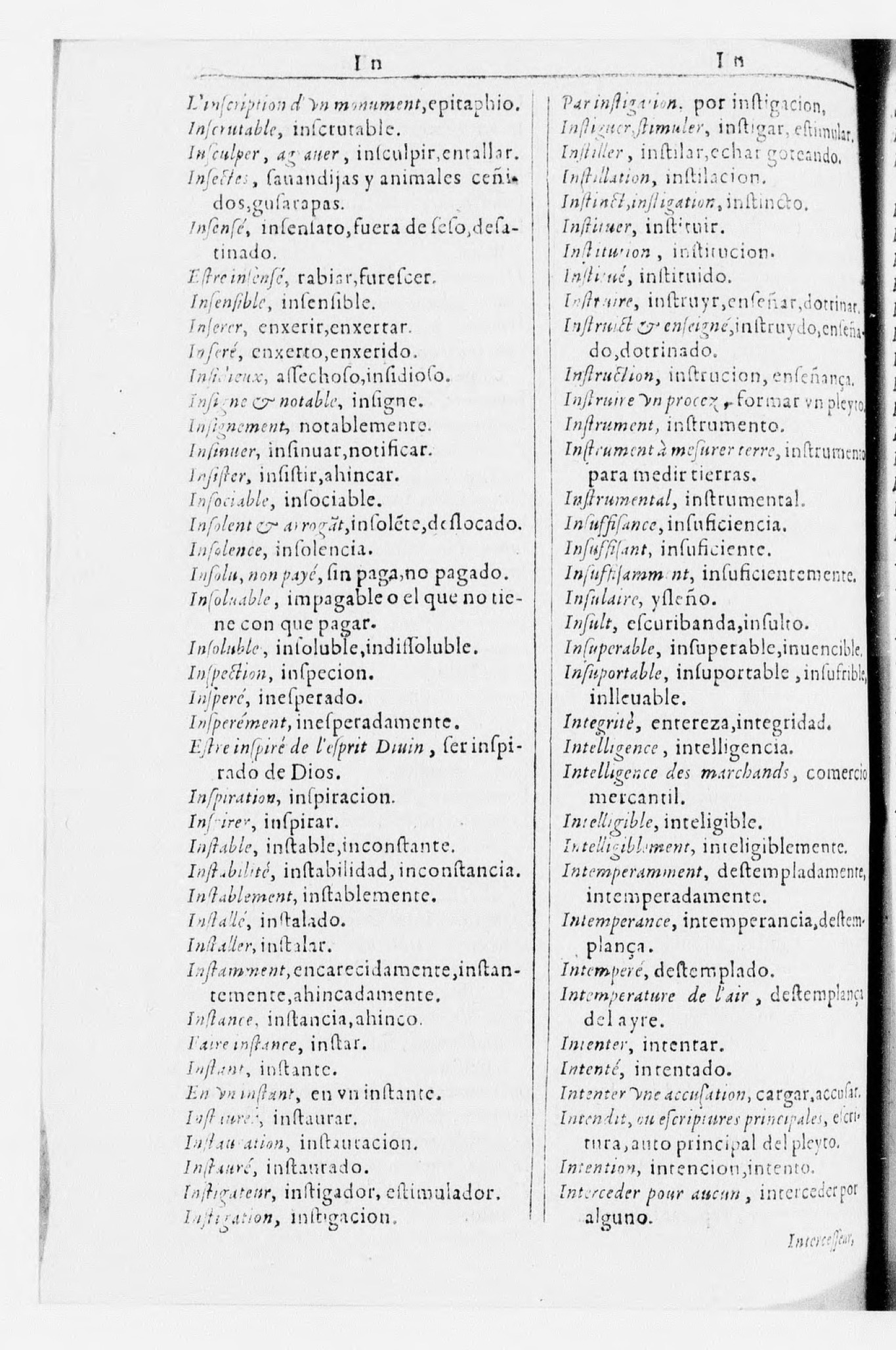 1616 - Veuve Marc Orry - Trésor des deux langues espagnole et française (Seconde partie) - BnF 1616 - Veuve Marc Orry - Trésor des deux langues espagnole et française (Seconde partie) - BnF