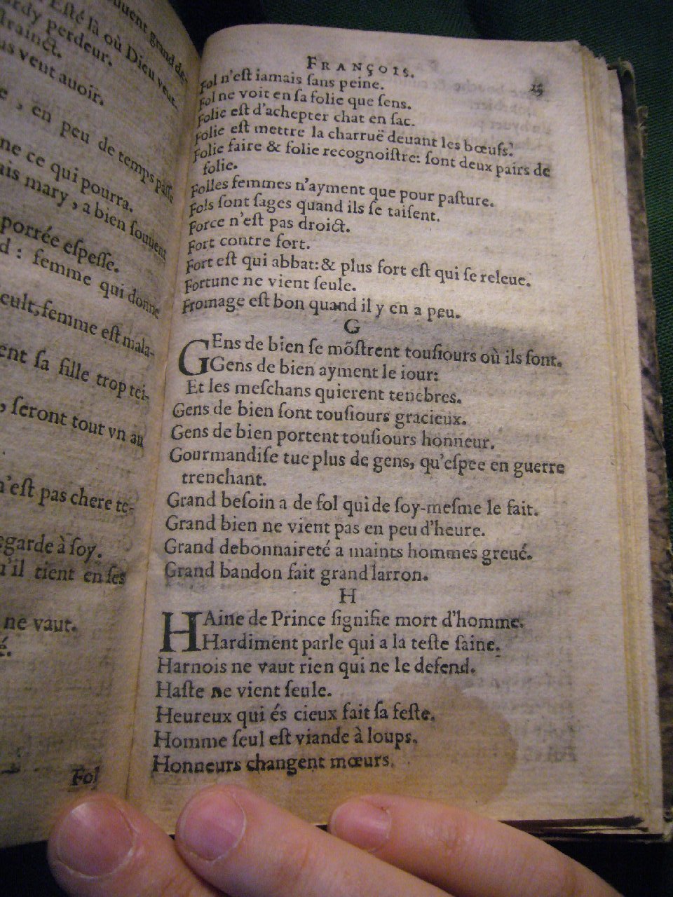 1617 - François Lefebvre - Trésor de sentences dorées et argentées - BnF Tolbiac