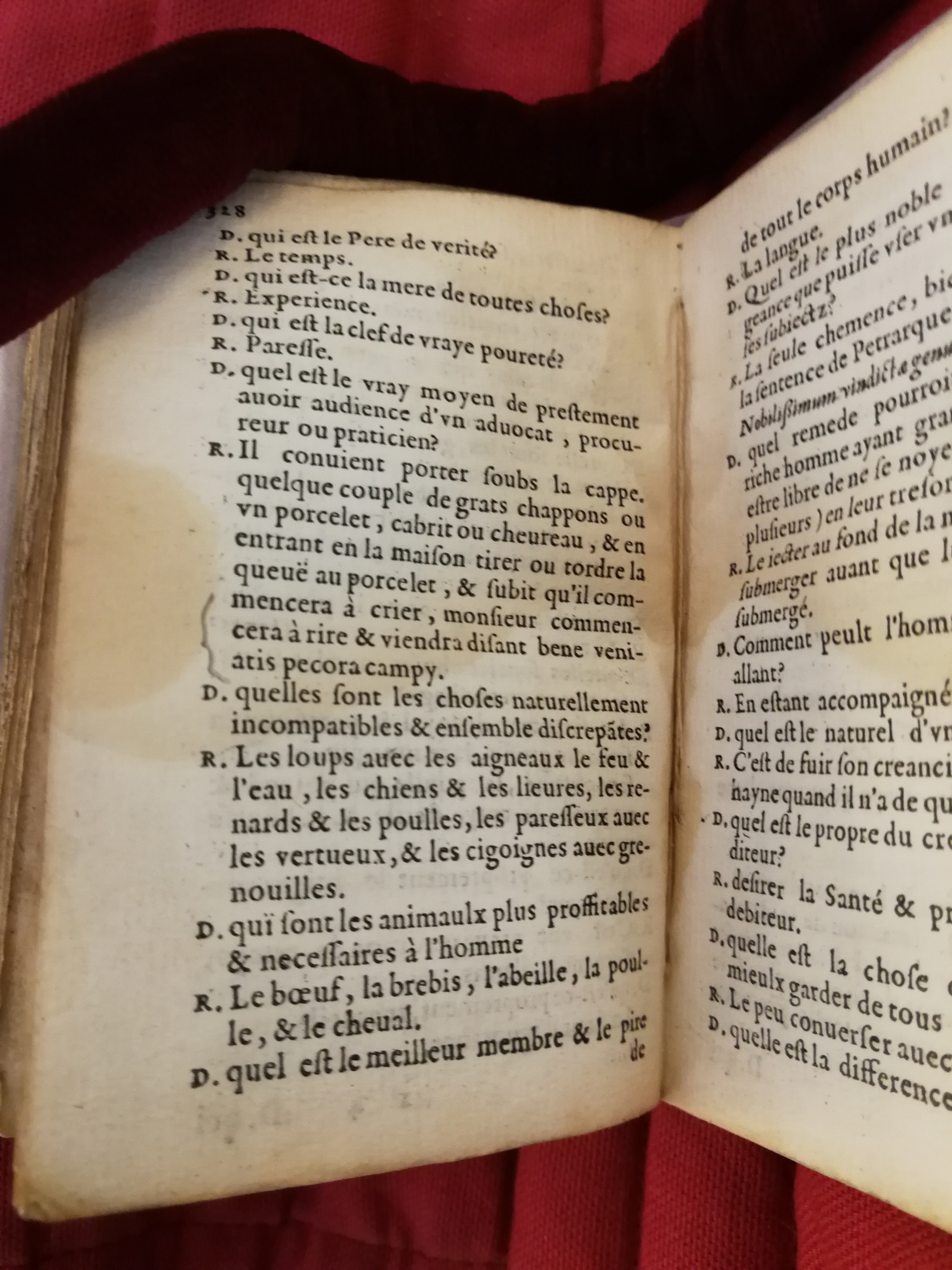 1577 - Jean d’Ogerolles - Trésor de sentences dorées - Bibliothèque Sainte-Geneviève