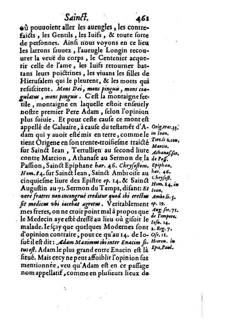 1607 - Nicolas Du Fossé - Trésor quadragésimal - T 02 - BM Lyon
