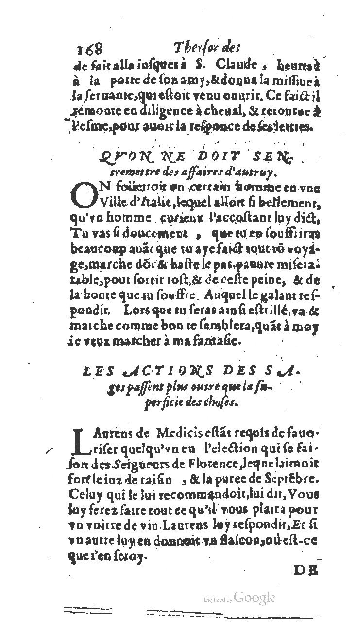 1611 - Jean Osmont - Trésor des récréations - BSB Munich