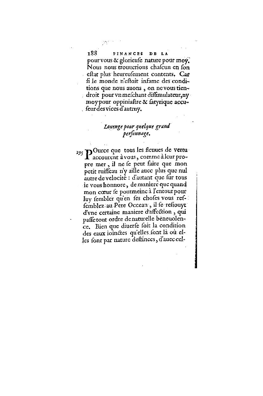 1572 - Nicolas Du Chemin - Finances et Trésor de la plume française - BM Lyon