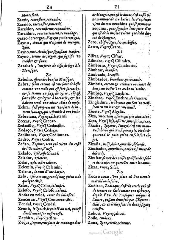 1616 - Veuve Marc Orry - Trésor des deux langues espagnole et française (Première et Seconde parties) - BM Lyon