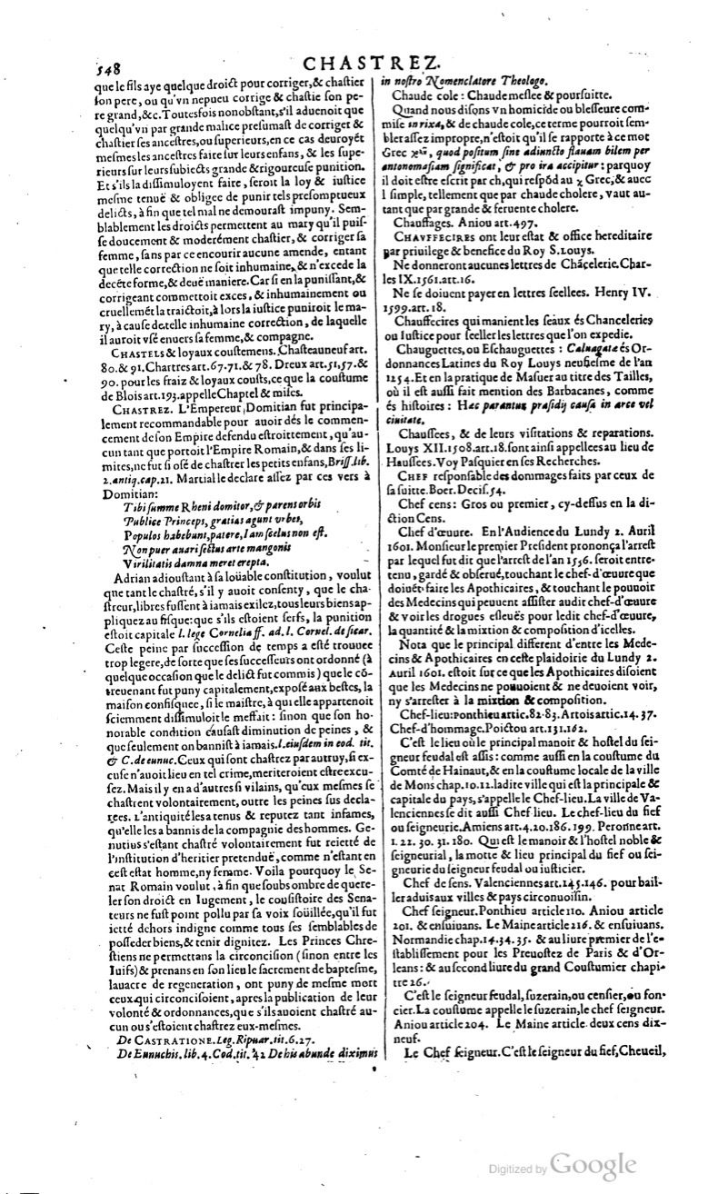 1629 - Veuve Nicolas Buon - Trésor du droit français (29620 T. 1) - BM Lyon 1629 - Veuve Nicolas Buon - Trésor du droit français (29620 T. 1) - BM Lyon