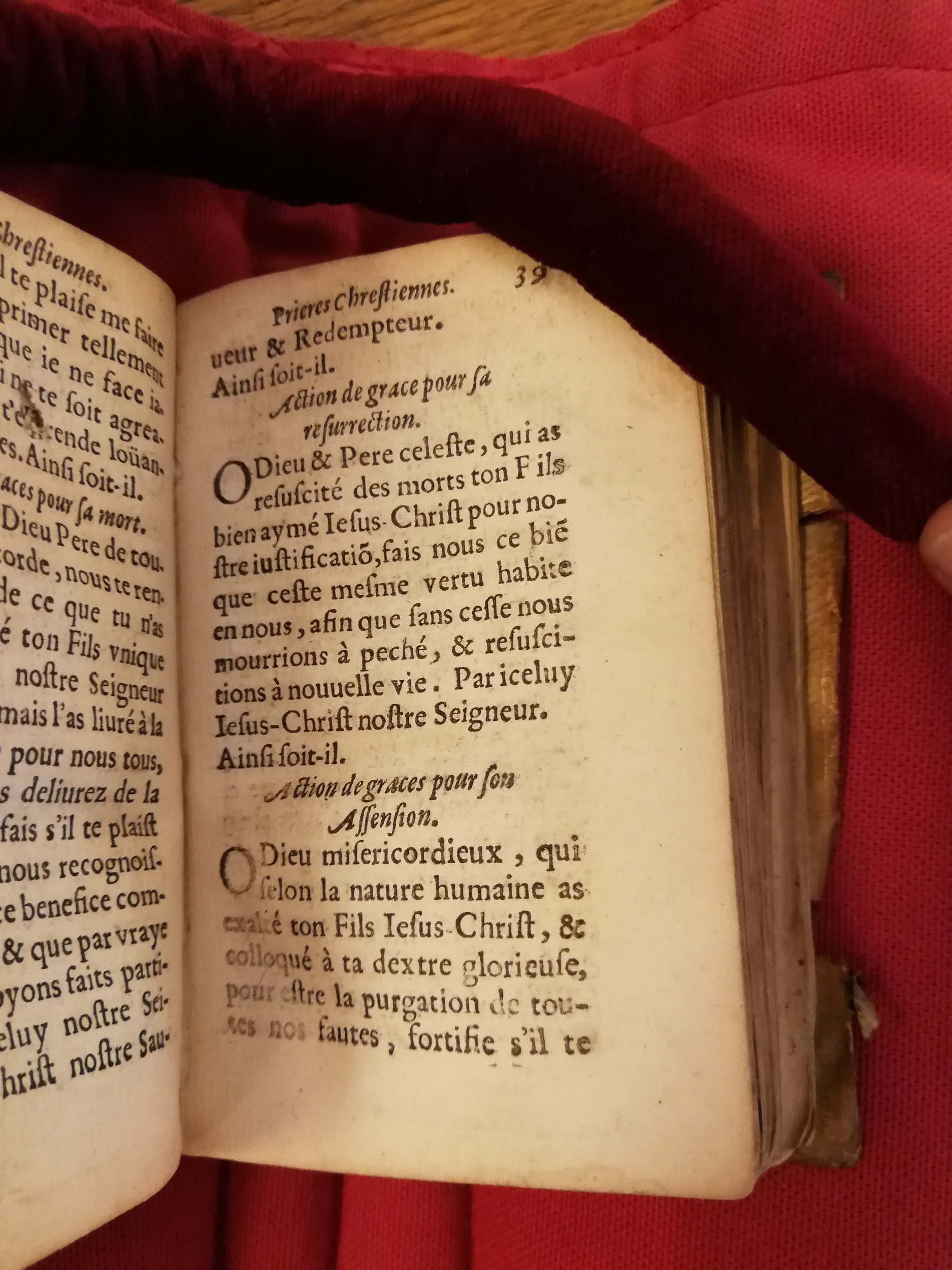 1598 - Barthélemy Macé - Trésor des prières, oraisons et instructions chrétiennes - Bibliothèque Sainte-Geneviève 1598 - Barthélemy Macé - Trésor des prières, oraisons et instructions chrétiennes - Bibliothèque Sainte-Geneviève