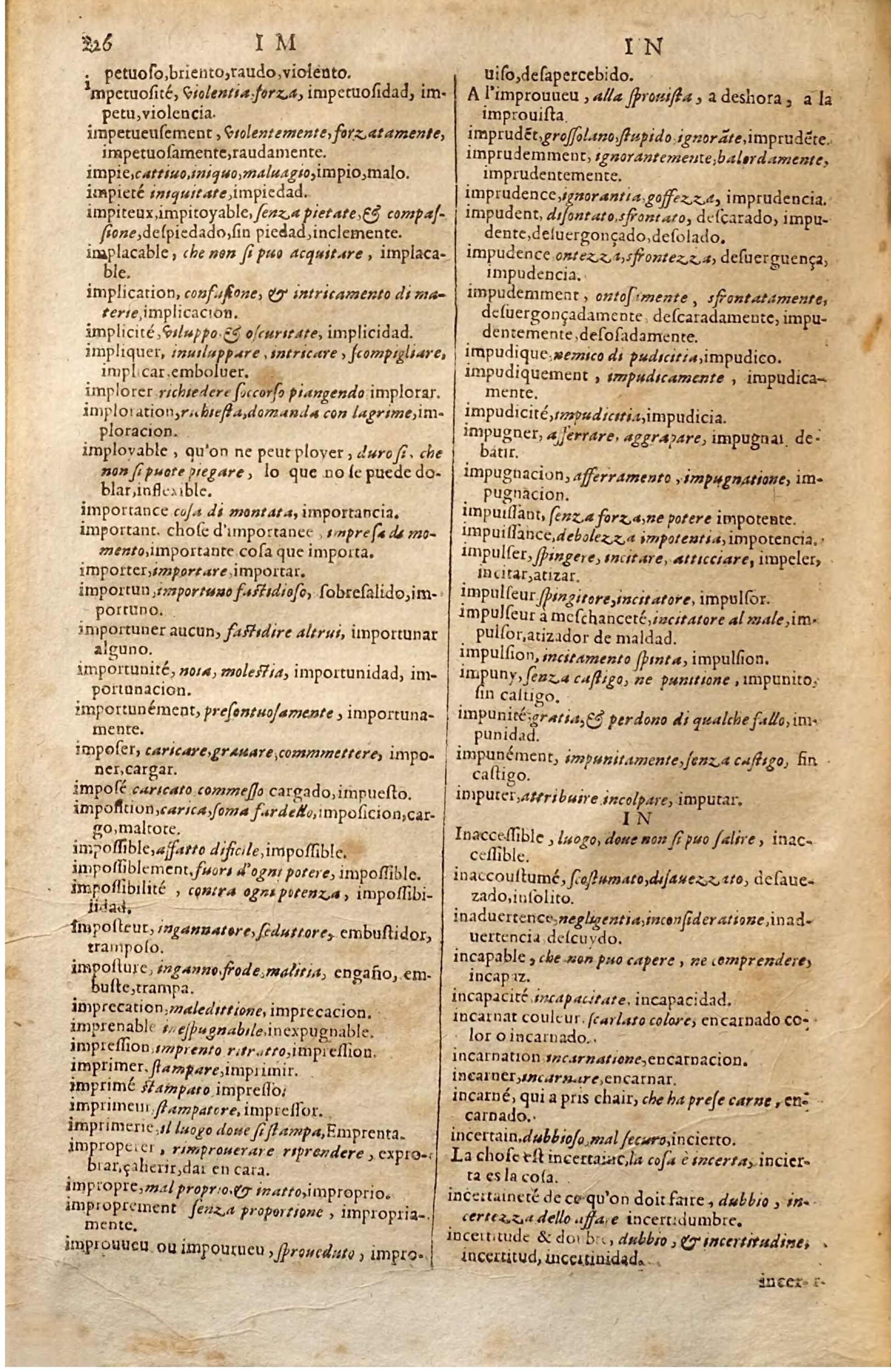 1627 - Jacques Crespin - Trésor des trois langues (Seconde partie) - Regensburg