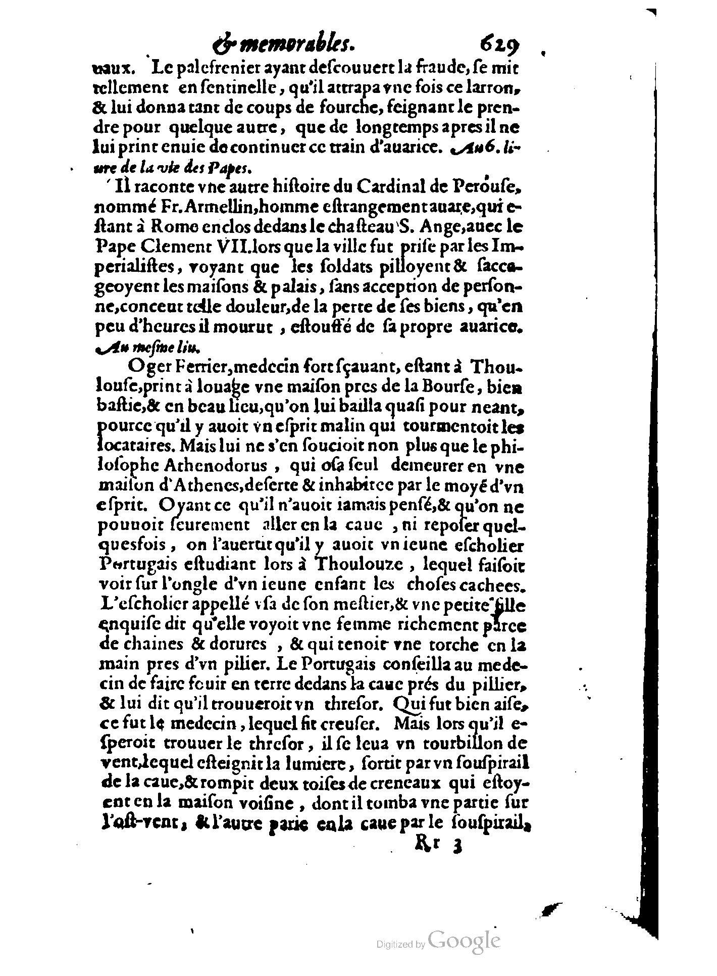 1620 - Samuel Crespin - Trésor d’histoires admirables et mémorables - BCU Lausanne 1620 - Samuel Crespin - Trésor d’histoires admirables et mémorables - BCU Lausanne