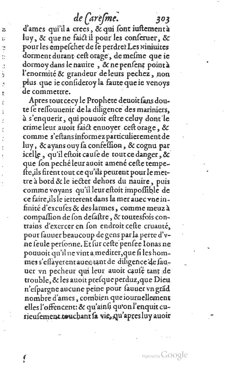 1607 - Nicolas Du Fossé - Trésor quadragésimal - T 01 - BM Lyon