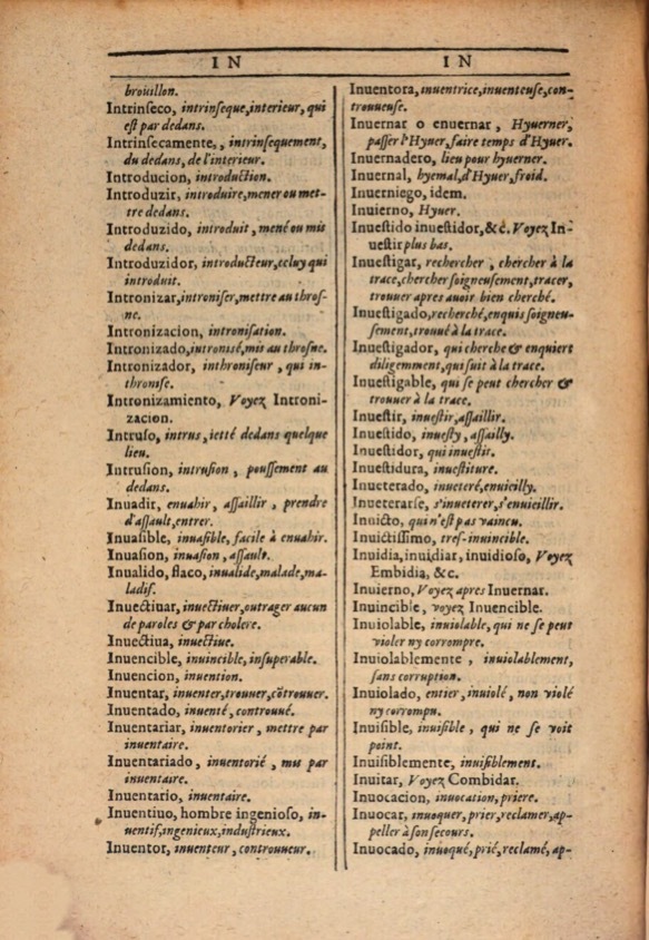 1607 - Marc Orry - Trésor des deux langues espagnole et française (Première et Seconde parties) - ÖNB Wien