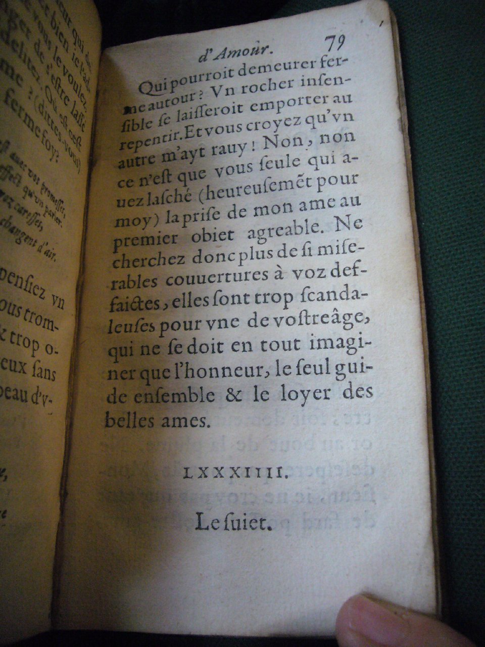 1597 - Matthieu Guillemot - Trésor d’amour - BnF Arsenal