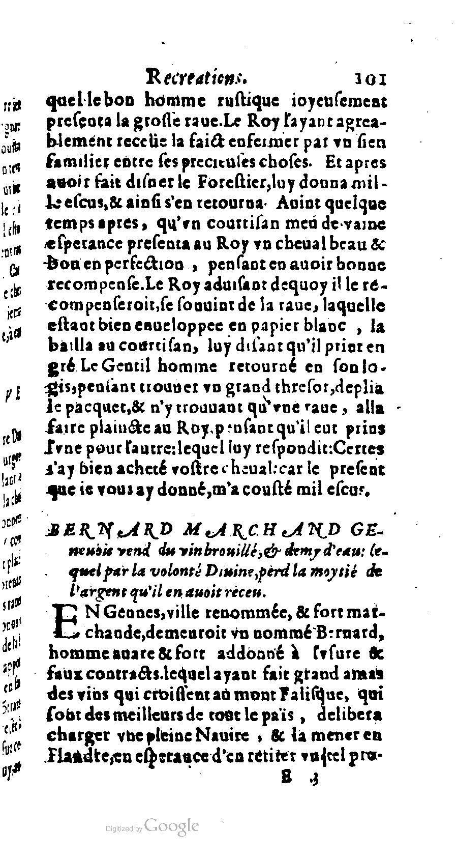 1611 - Romain de Beauvais - Trésor des récréations - BM Lyon 1611 - Romain de Beauvais - Trésor des récréations - BM Lyon