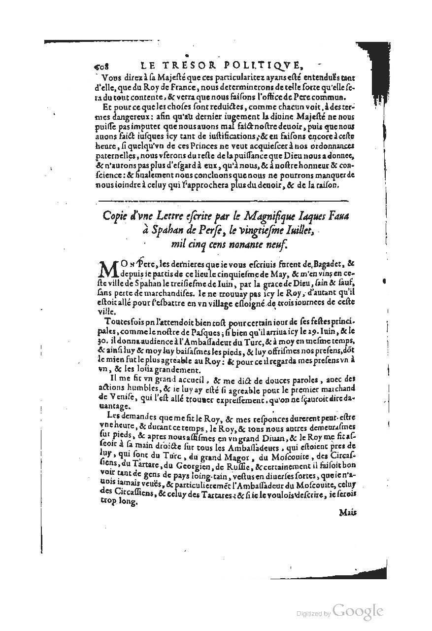 1611 - Pierre Chevalier - Trésor politique - UGent