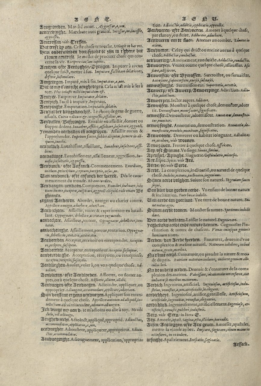 1573 - Christophe Plantin - Trésor du langage bas-allemand - Greifswald 1573 - Christophe Plantin - Trésor du langage bas-allemand - Greifswald
