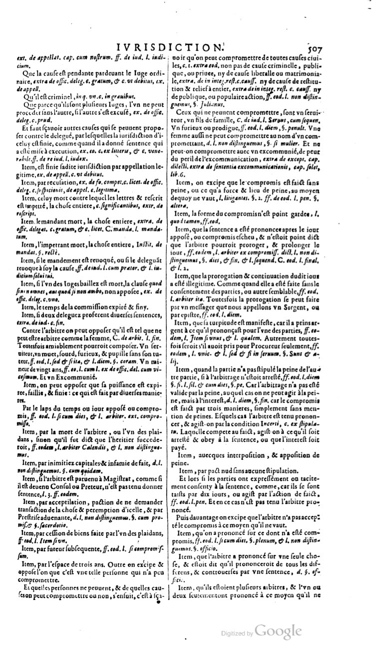 1629 - Veuve Nicolas Buon - Trésor du droit français (21754 T. 2) - BM Lyon