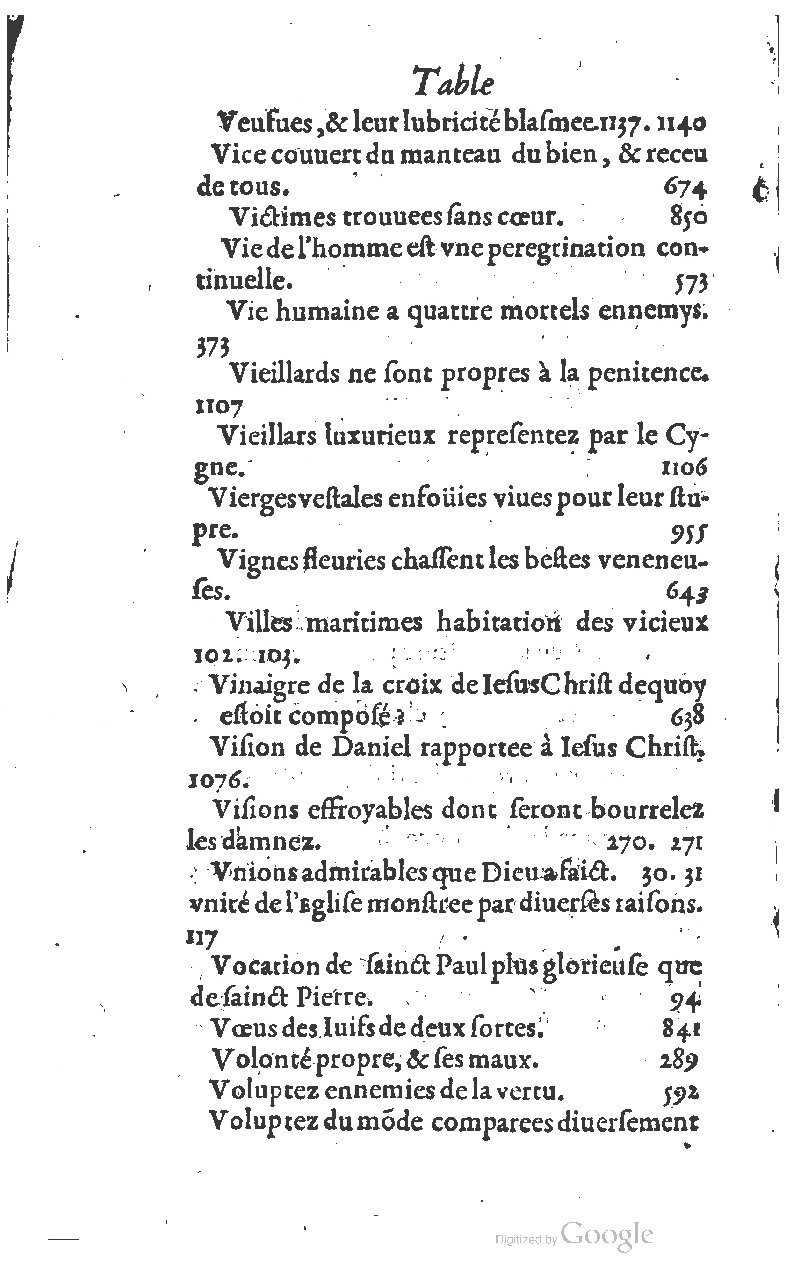 1607 - Nicolas Du Fossé - Trésor quadragésimal - T 01 - BM Lyon 1607 - Nicolas Du Fossé - Trésor quadragésimal - T 01 - BM Lyon