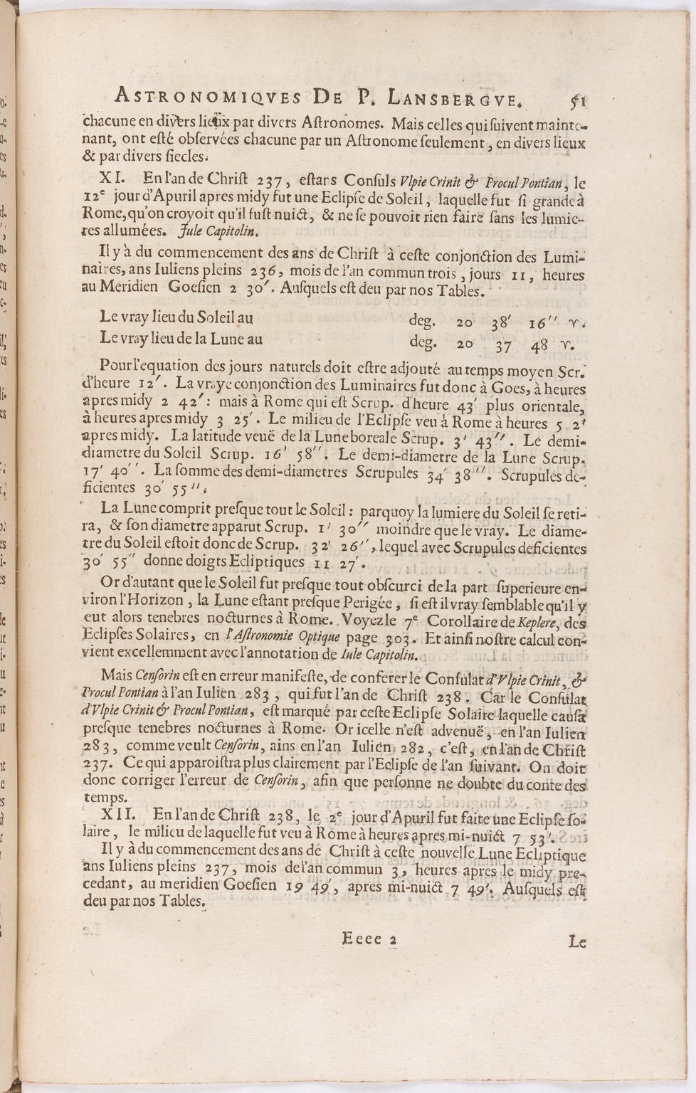 1634 - Zacharie Roman - Les Tables perpétuelles - BnF Arsenal