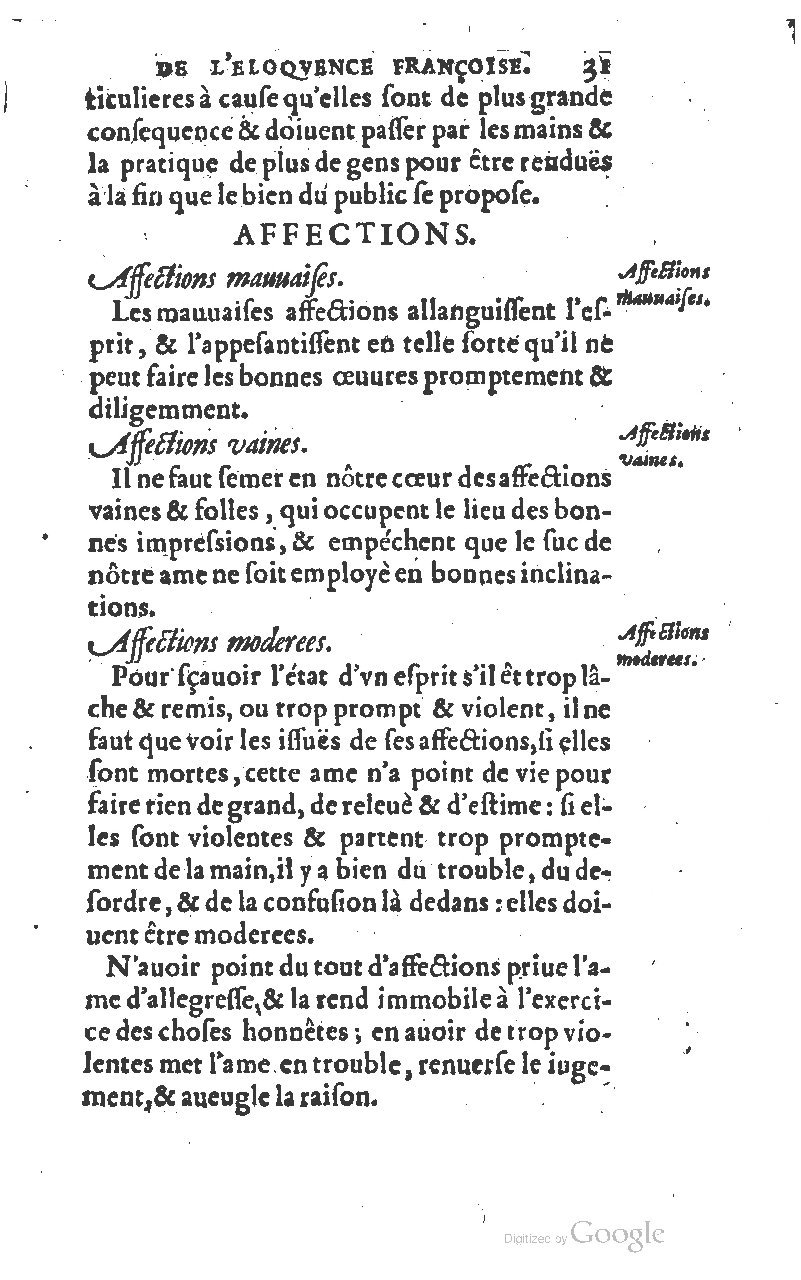 1610 - Louis Coste - Trésor de l’éloquence française (Seconde partie) - BM Lyon