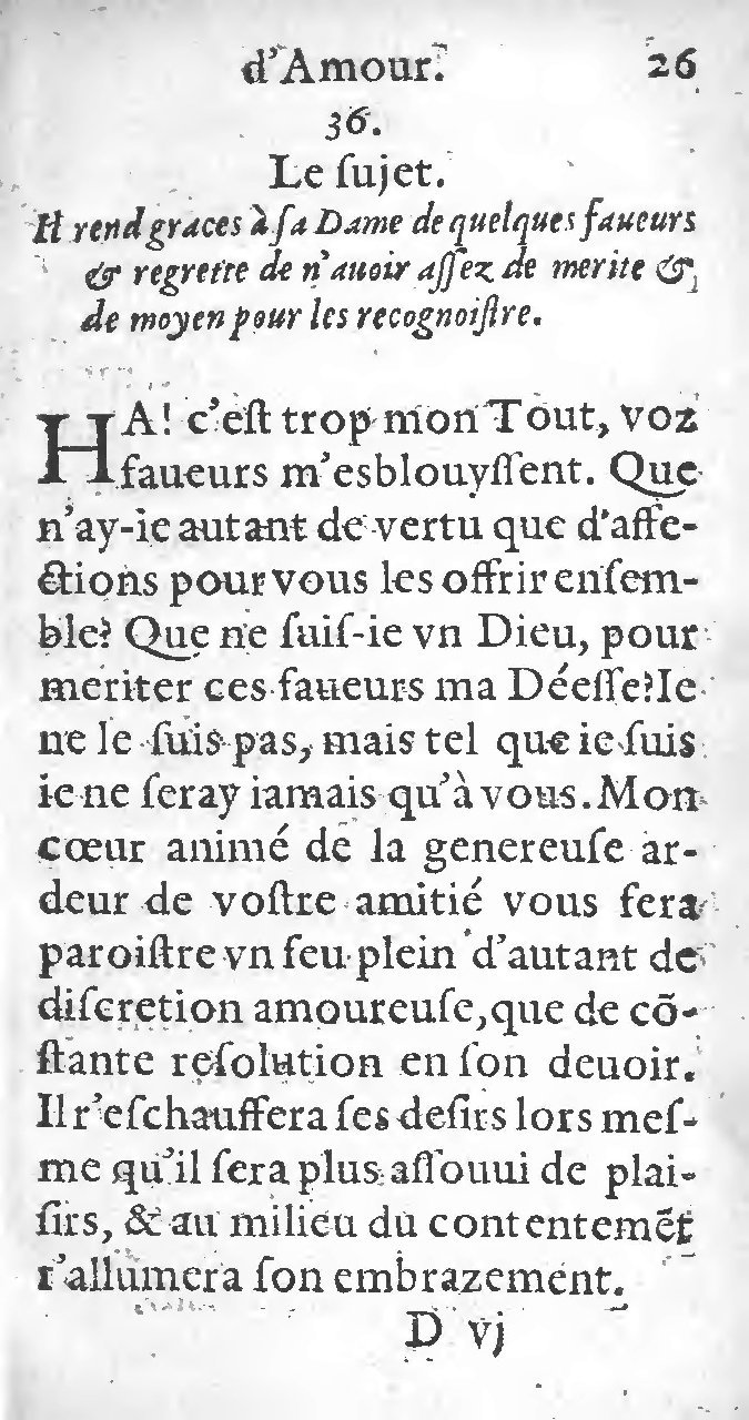 1597 - Thomas Daré - Trésor d’amour - Toronto