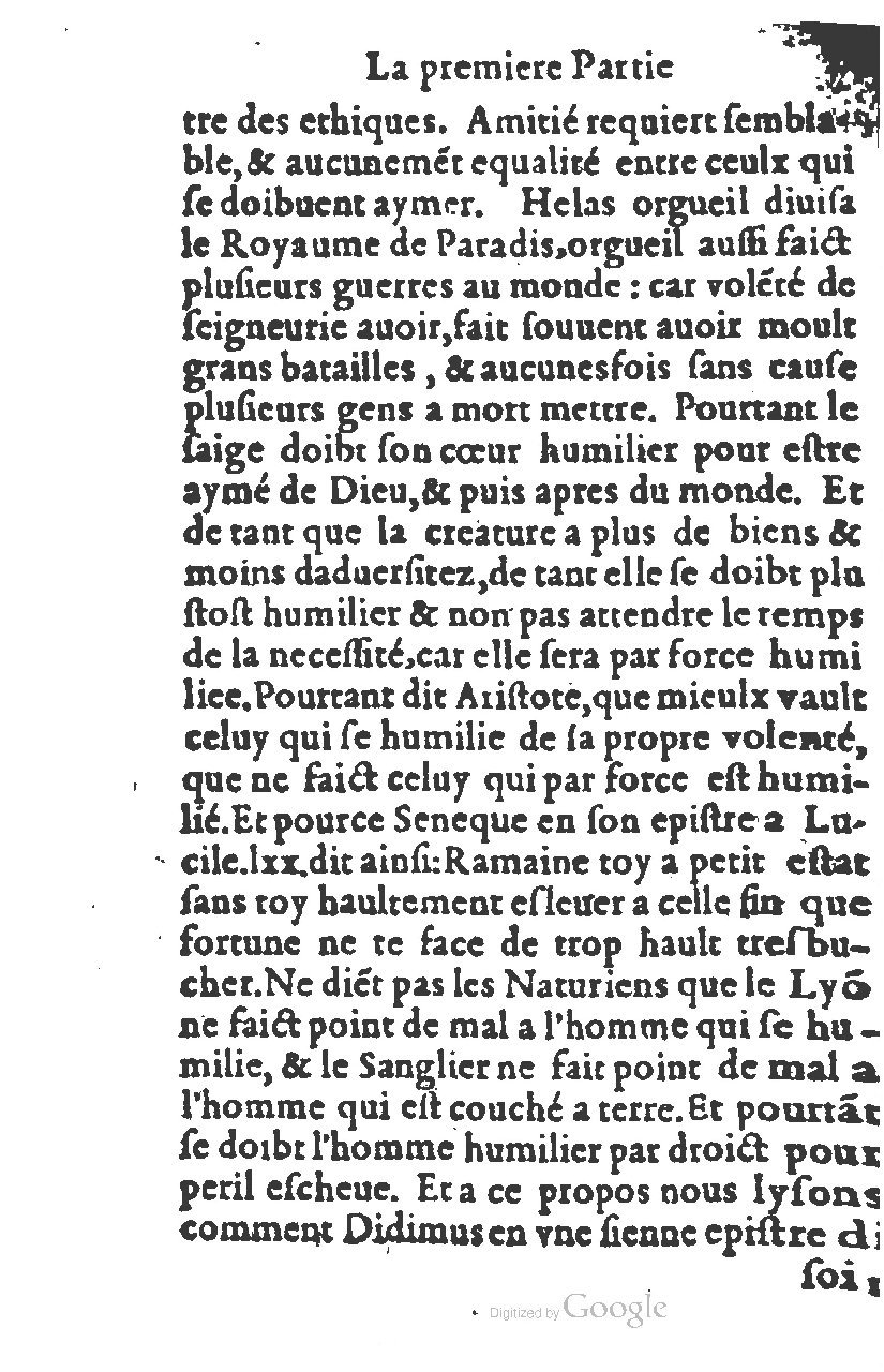 1573 - Benoît Rigaud - Trésor de sapience et fleur de toute bonté - BM Lyon
