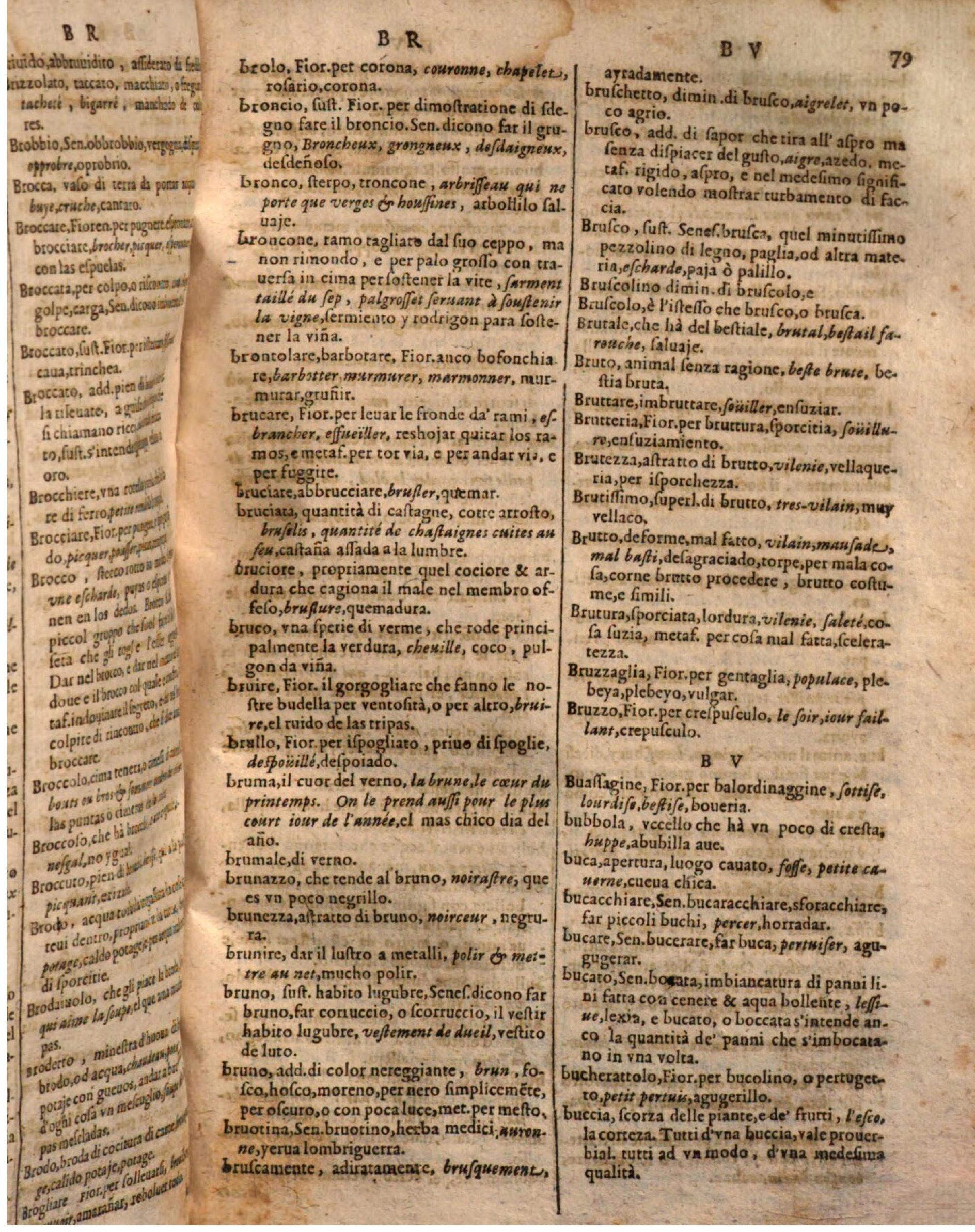 1644 - Jacques Crespin - Trésor des trois langues - Passau 1644 - Jacques Crespin - Trésor des trois langues - Passau