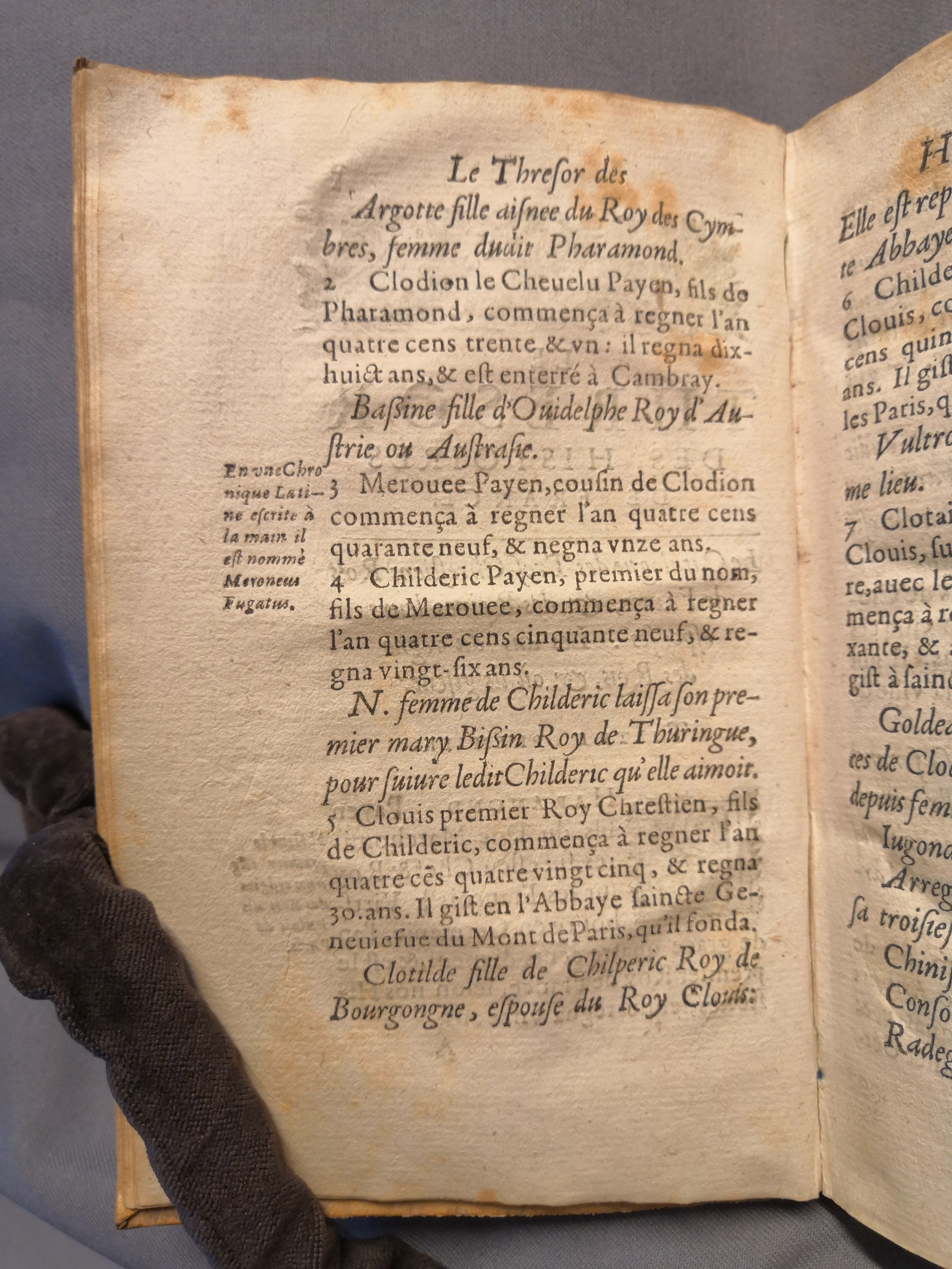 1614 - Jean Corrozet - Trésor des histoires de France - Amsterdam 1614 - Jean Corrozet - Trésor des histoires de France - Amsterdam