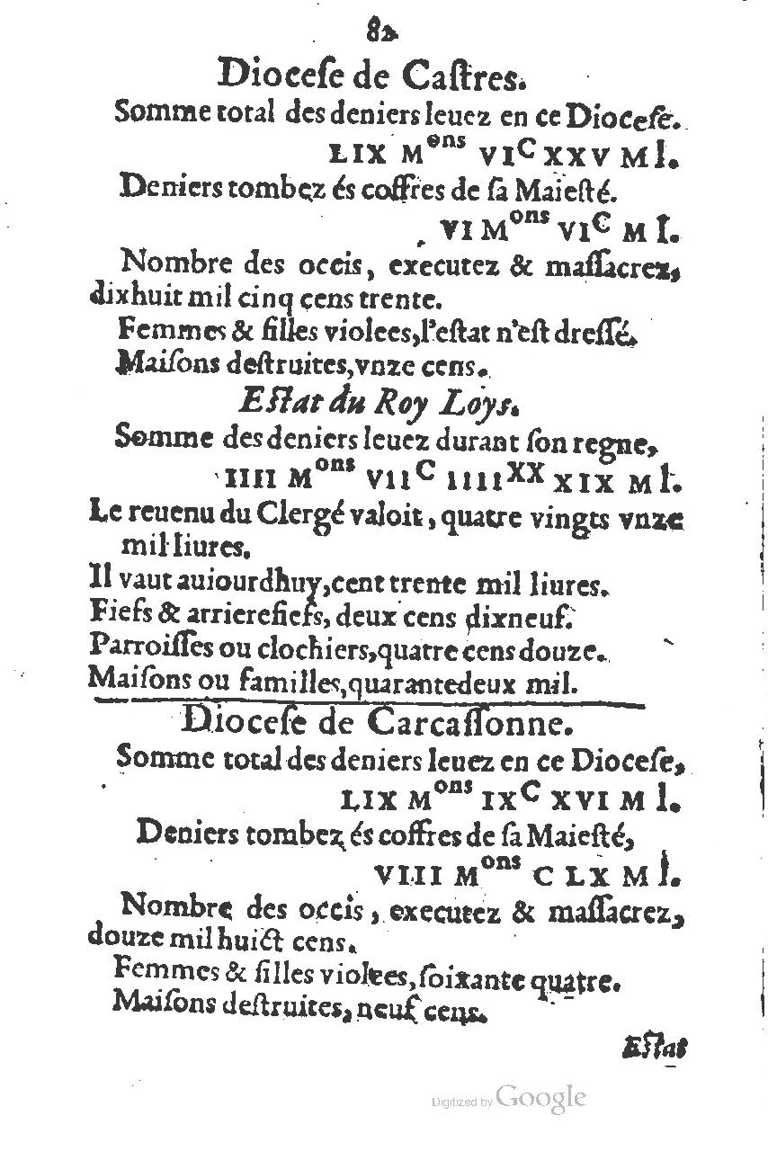 1581 - s.n. - Secret des trésors de France (Livre II) - BSB Munich
