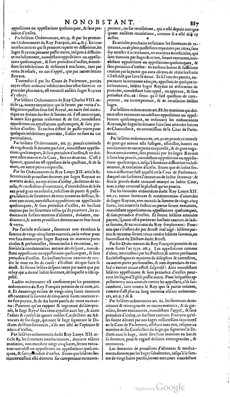 1629 - Veuve Nicolas Buon - Trésor du droit français (21754 T. 2) - BM Lyon