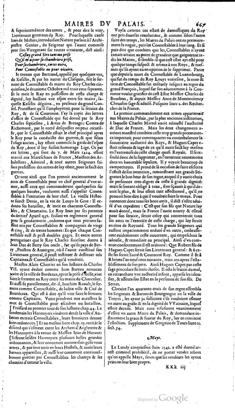 1629 - Veuve Nicolas Buon - Trésor du droit français (21754 T. 2) - BM Lyon