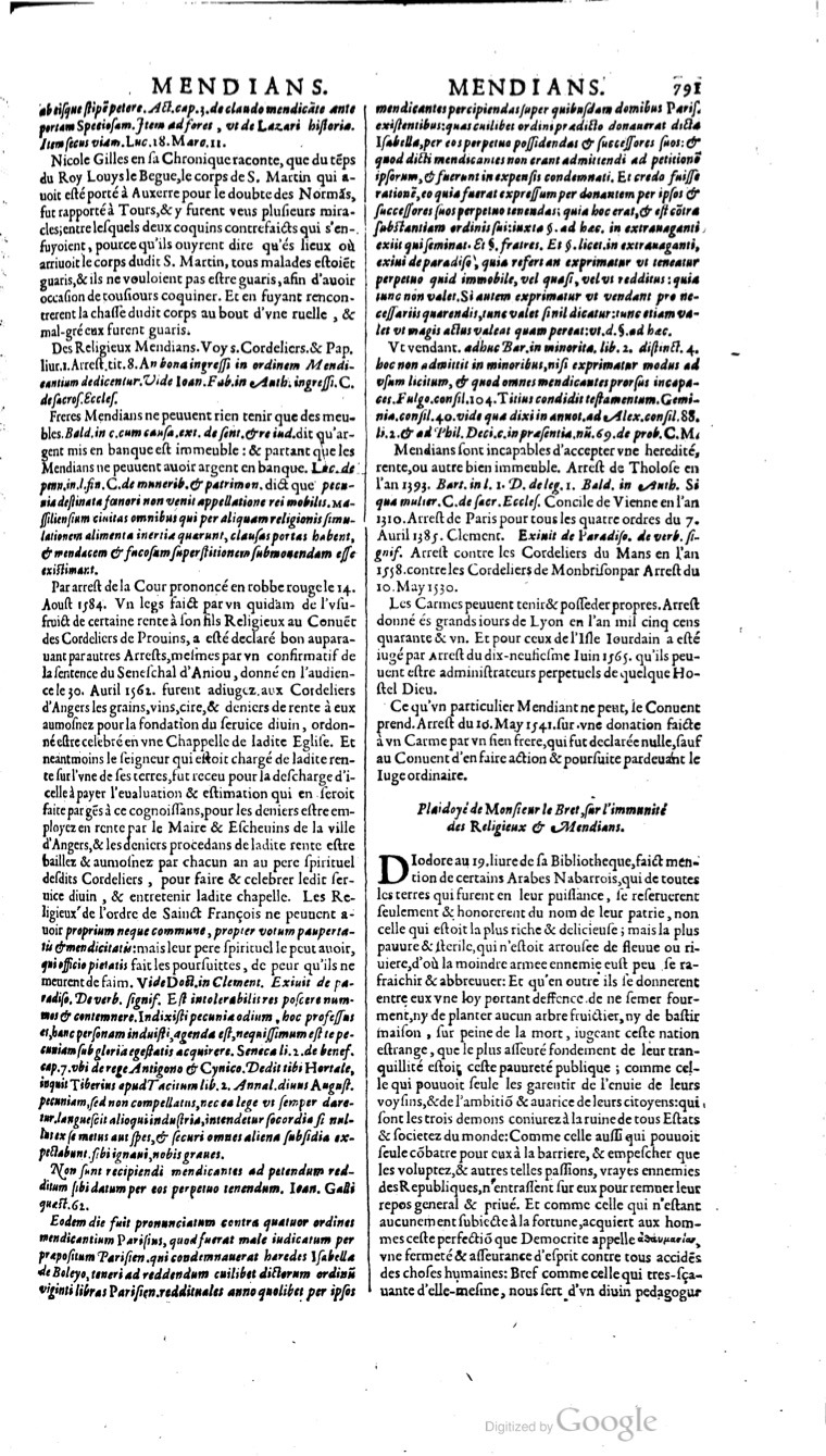 1629 - Veuve Nicolas Buon - Trésor du droit français (29620 T. 2) - BM Lyon 1629 - Veuve Nicolas Buon - Trésor du droit français (29620 T. 2) - BM Lyon