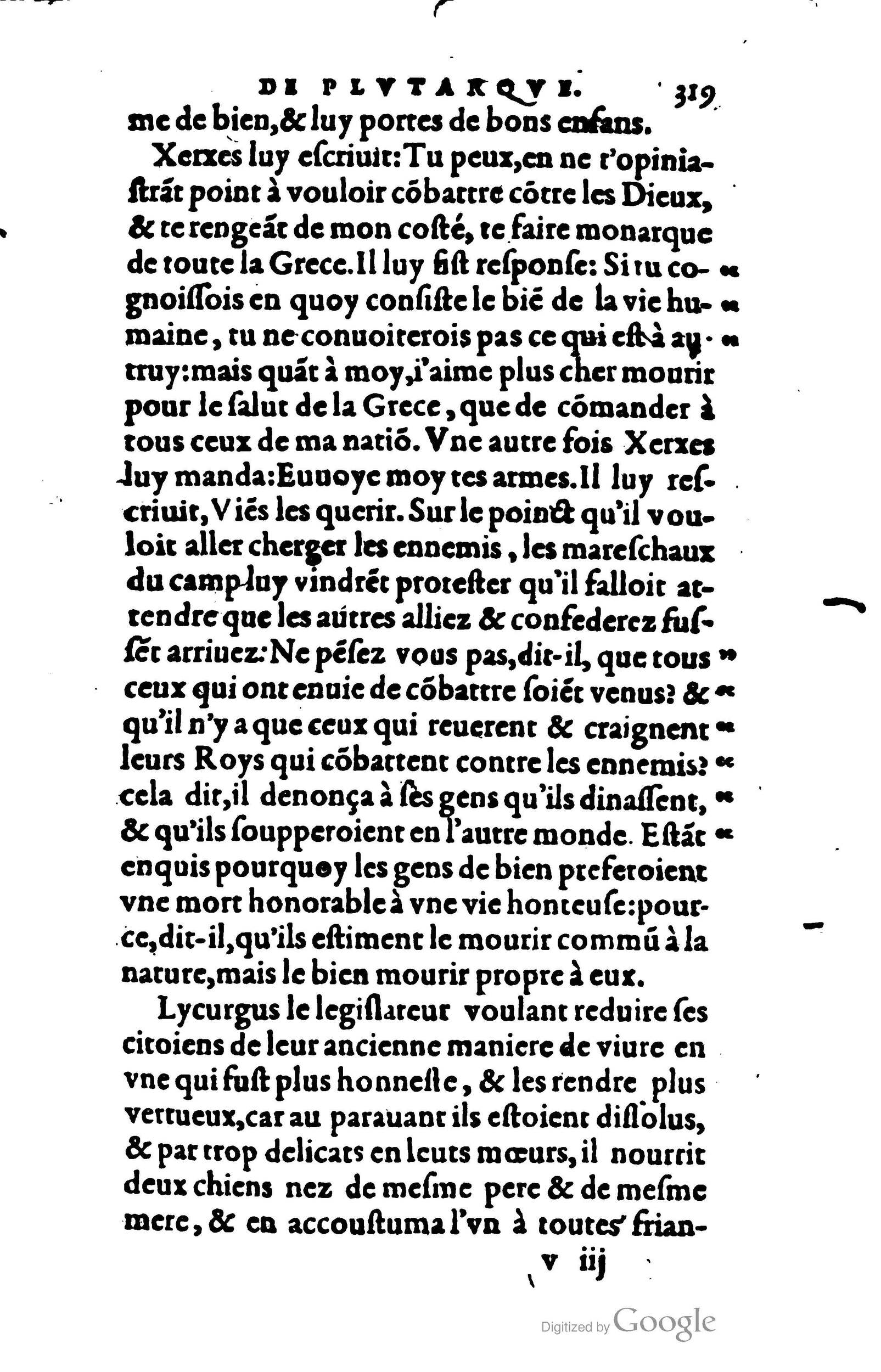 1578 - Jean Poupy - Trésor des morales de Plutarque - BSB Munich