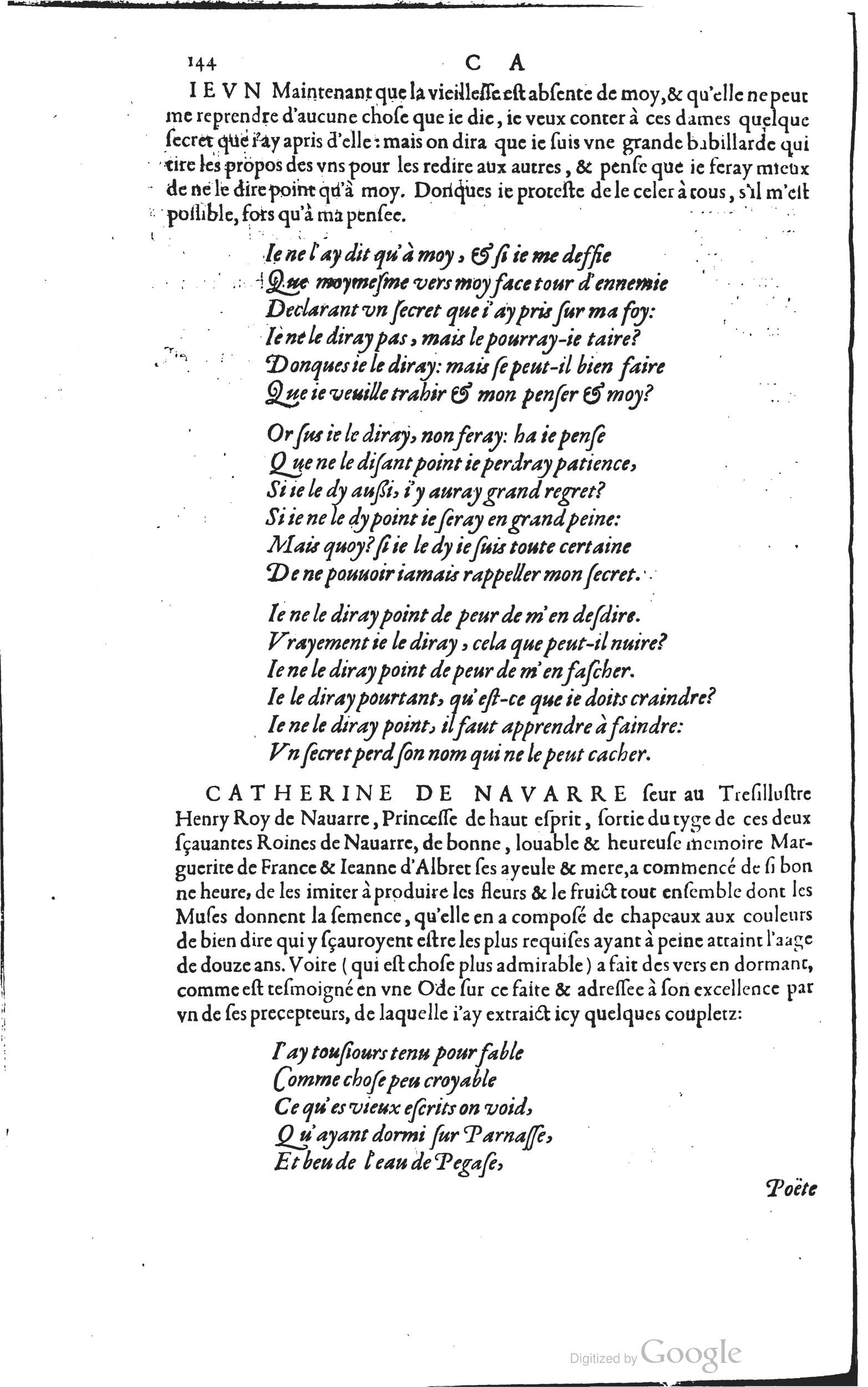 1585 - Barthélemy Honorat - Bibliothèques françaises - BSB Munich
