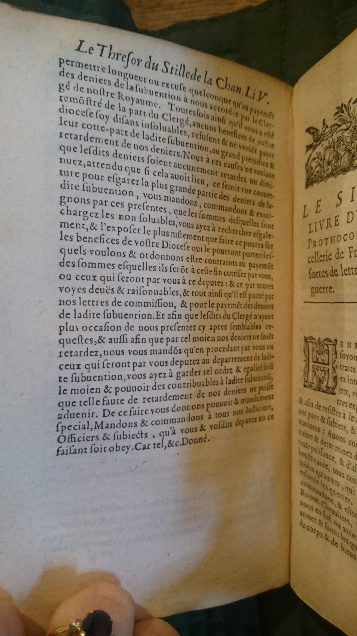 1599 - Abel Langelier - Trésor du nouveau style et protocole de chancellerie - BnF
