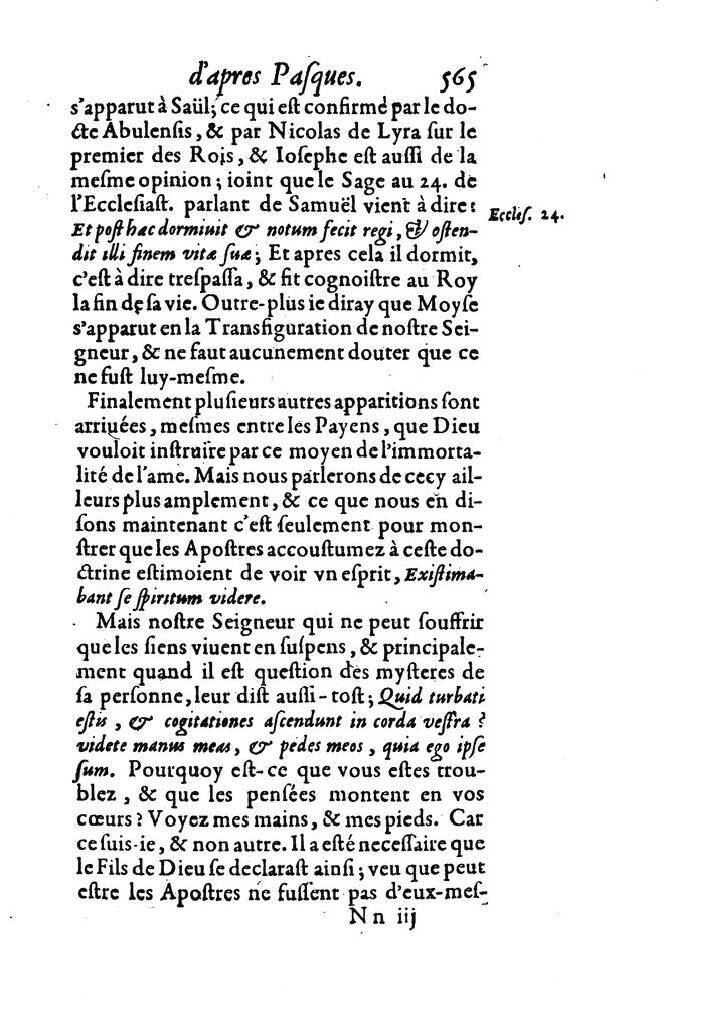 1607 - Nicolas Du Fossé - Trésor quadragésimal - T 02 - BM Lyon