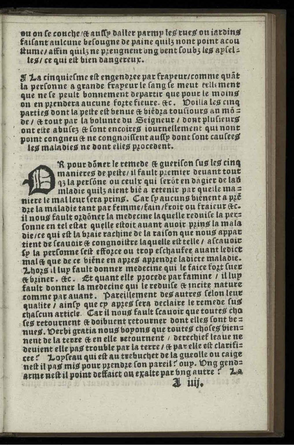 1544 - Josse Lambert - Trésor du remède préservatif et guérison de la peste - UGent