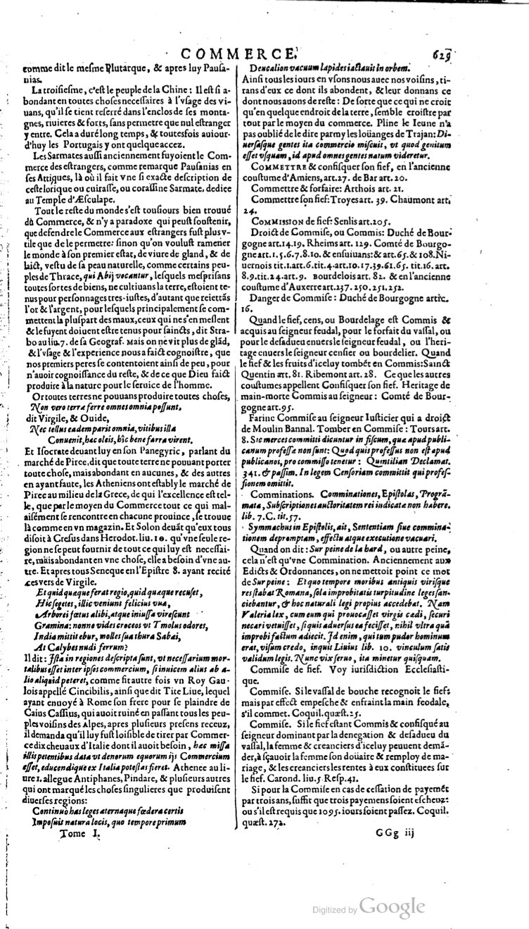 1629 - Veuve Nicolas Buon - Trésor du droit français (21754 T. 1) - BM Lyon