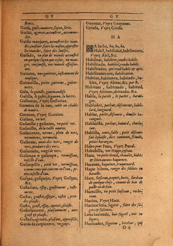 1607 - Marc Orry - Trésor des deux langues espagnole et française (Première et Seconde parties) - ÖNB Wien