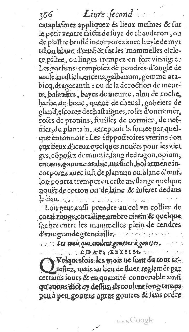 1585 - Jacques du Puis - Trésor des remèdes secrets pour les maladies des femmes - BnF