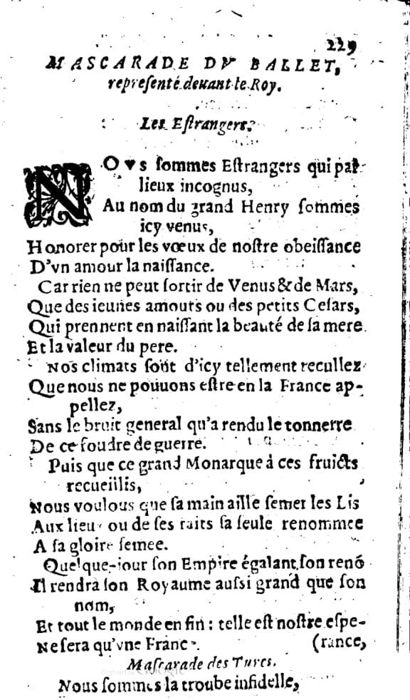 1606 - Théodore Reinsart - Trésor des chansons amoureuses recueillies des plus excellents airs de cour - Livre I - NK ČR Prague