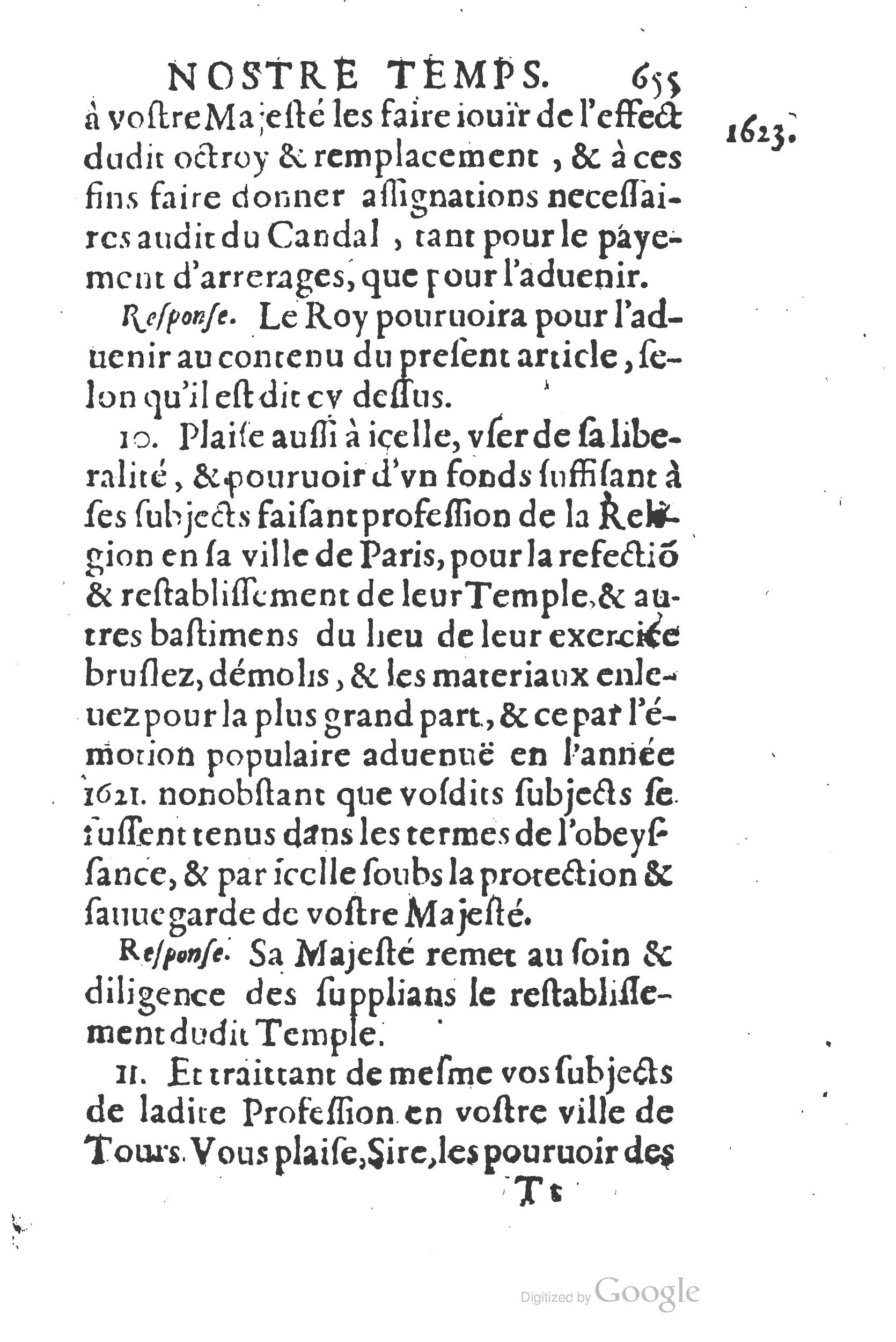 1626 - Joseph Bouillerot - Trésor de l’histoire générale de notre temps - BSB Munich