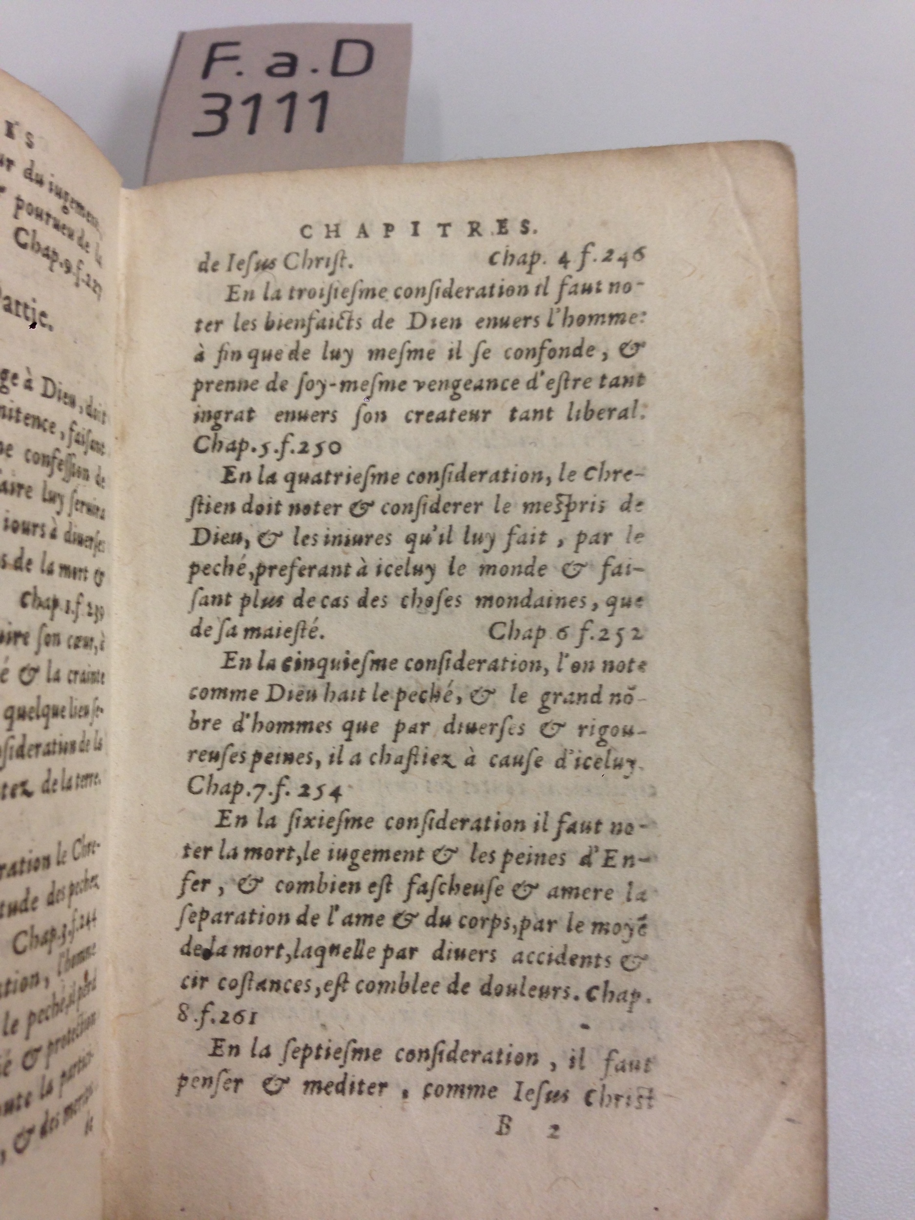 1592 - Jean Pillehotte - Trésor et abrégé de toutes les œuvres spirituelles du révérend Père F. Louis de Grenade - Castelnaudary