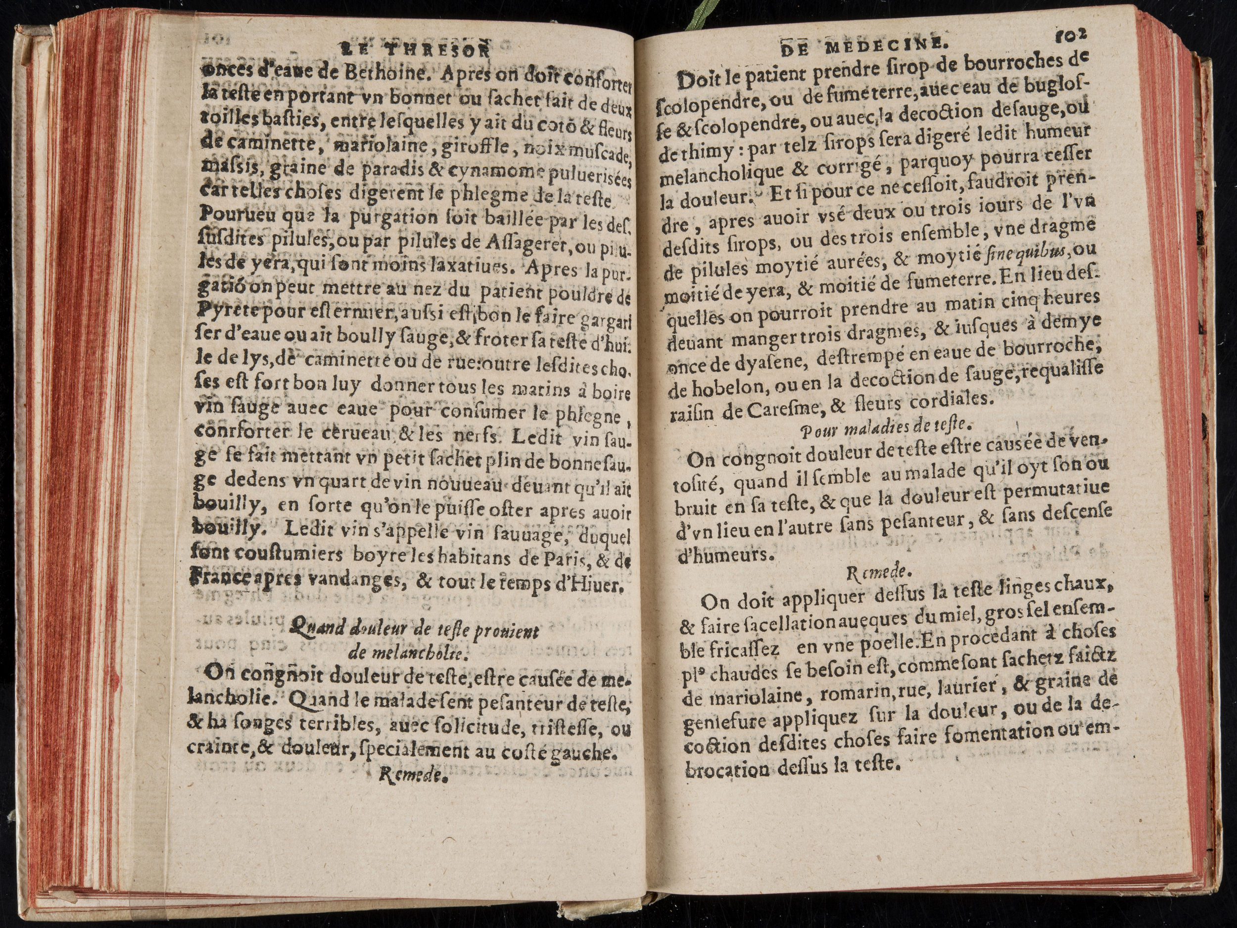 1560 - Nicolas Pelletier - Trésor de médecine - BM Poitiers
