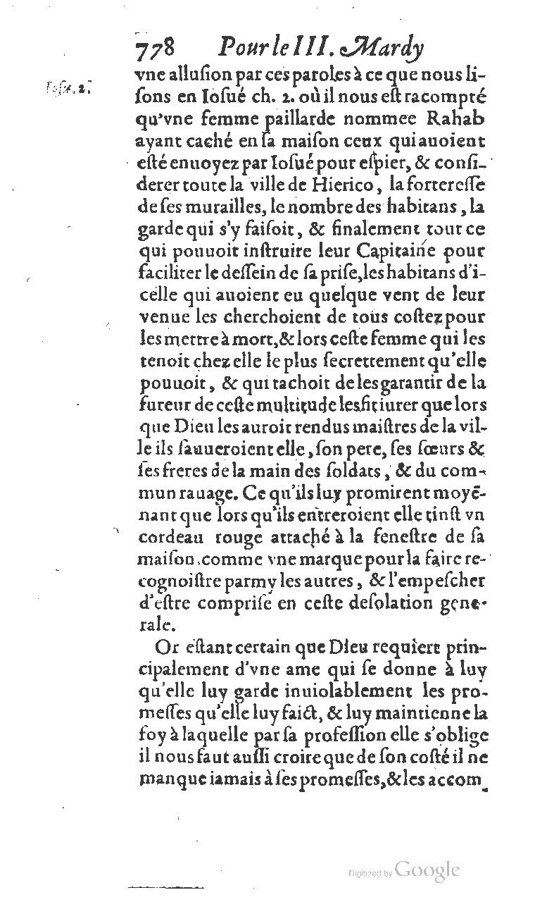 1607 - Nicolas Du Fossé - Trésor quadragésimal - T 01 - BM Lyon