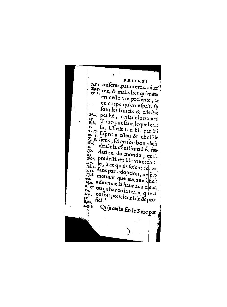 1596 - Guillaume Auvray - Trésor des prières, oraisons et instructions chrétiennes - BnF