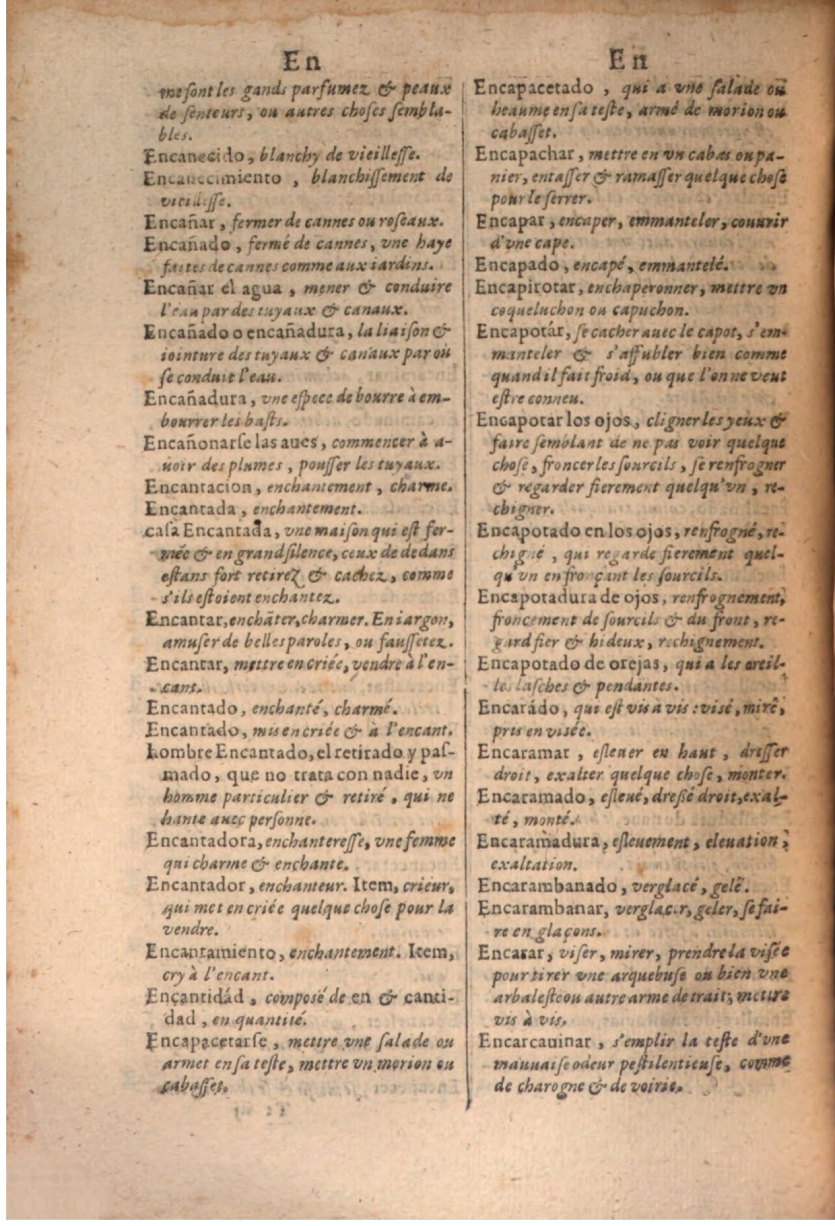 1645 - A. de Sommaville et A. Courbé - Trésor des deux langues espagnole et française - BSB Munich