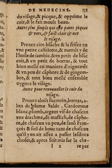 1586 - Benoît Rigaud - Trésor des fleurs et secrets de médecine - Université Paris Cité