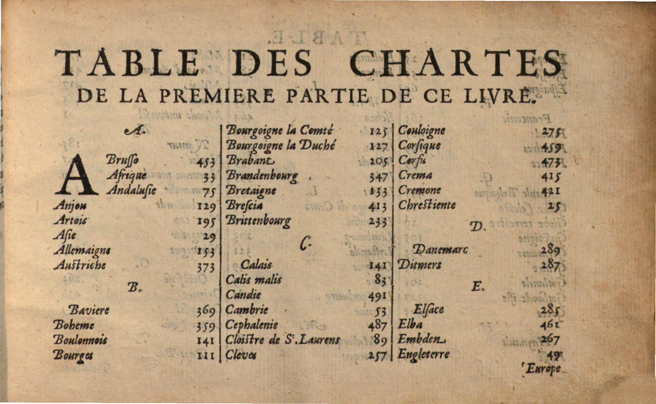 1602 - Christoffle Guyot et Corneille Nicolas - Trésor des chartes - BSB Munich