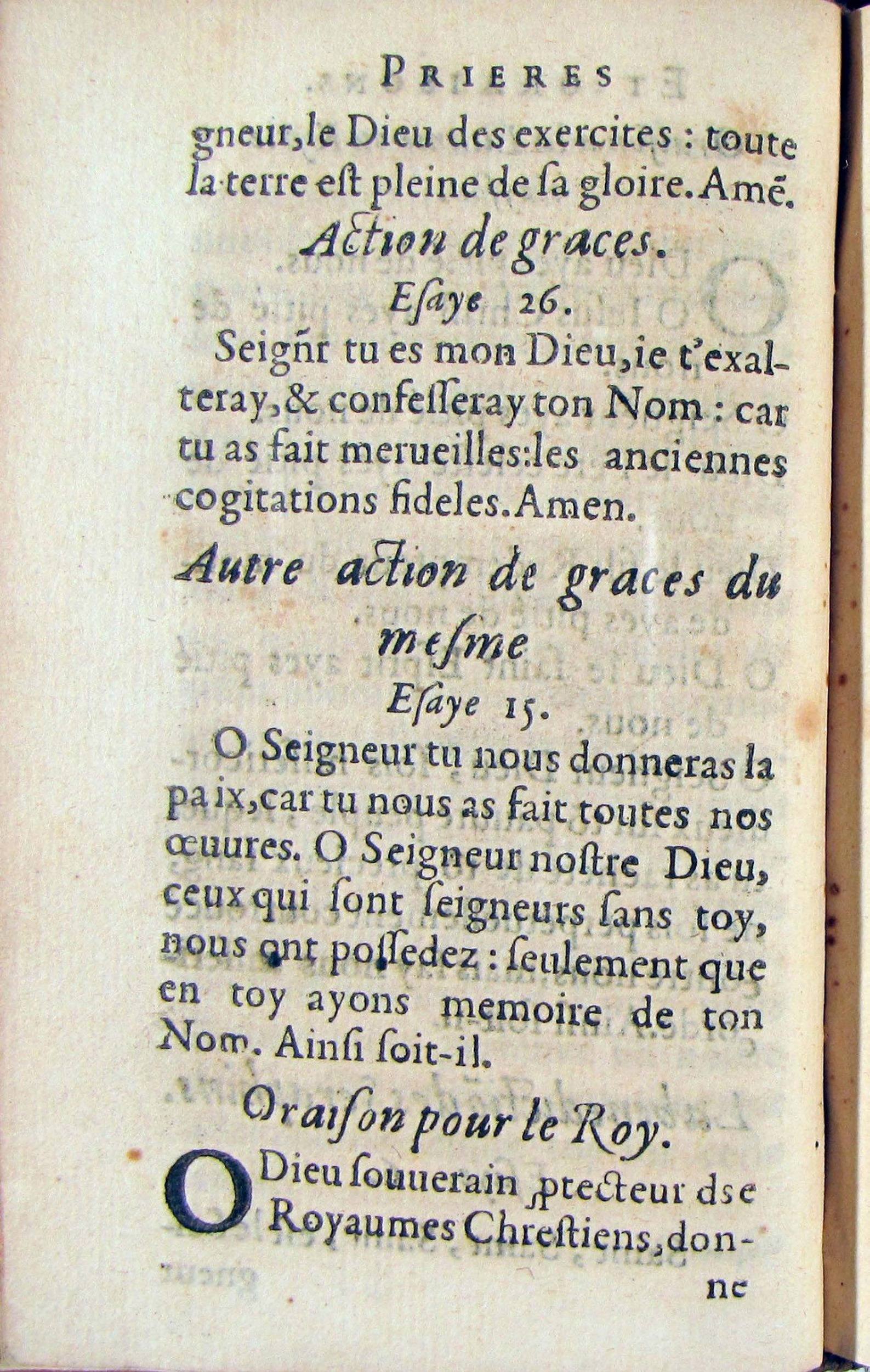 1572 - Antoine Certia - Trésor des prières, oraisons et instructions chrétiennes - Nîmes