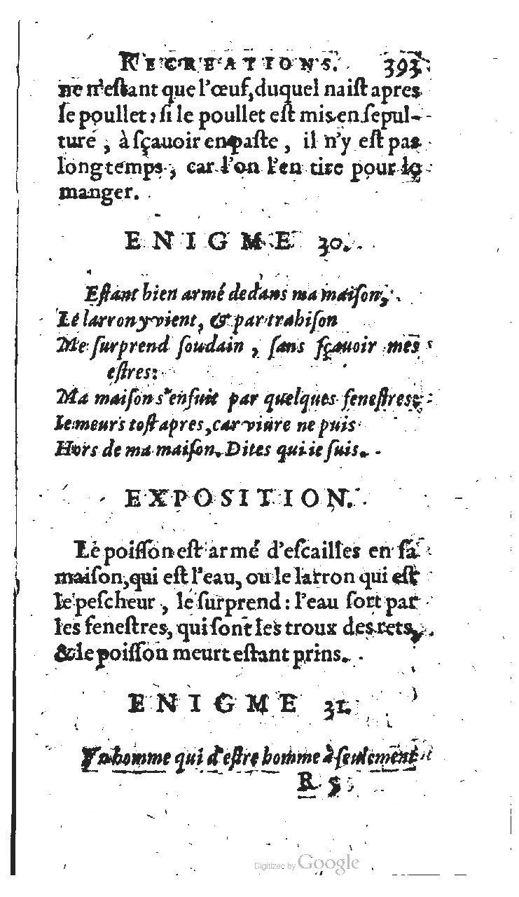 1627 - Jean Delamare - Trésor des récréations - BSB Munich
