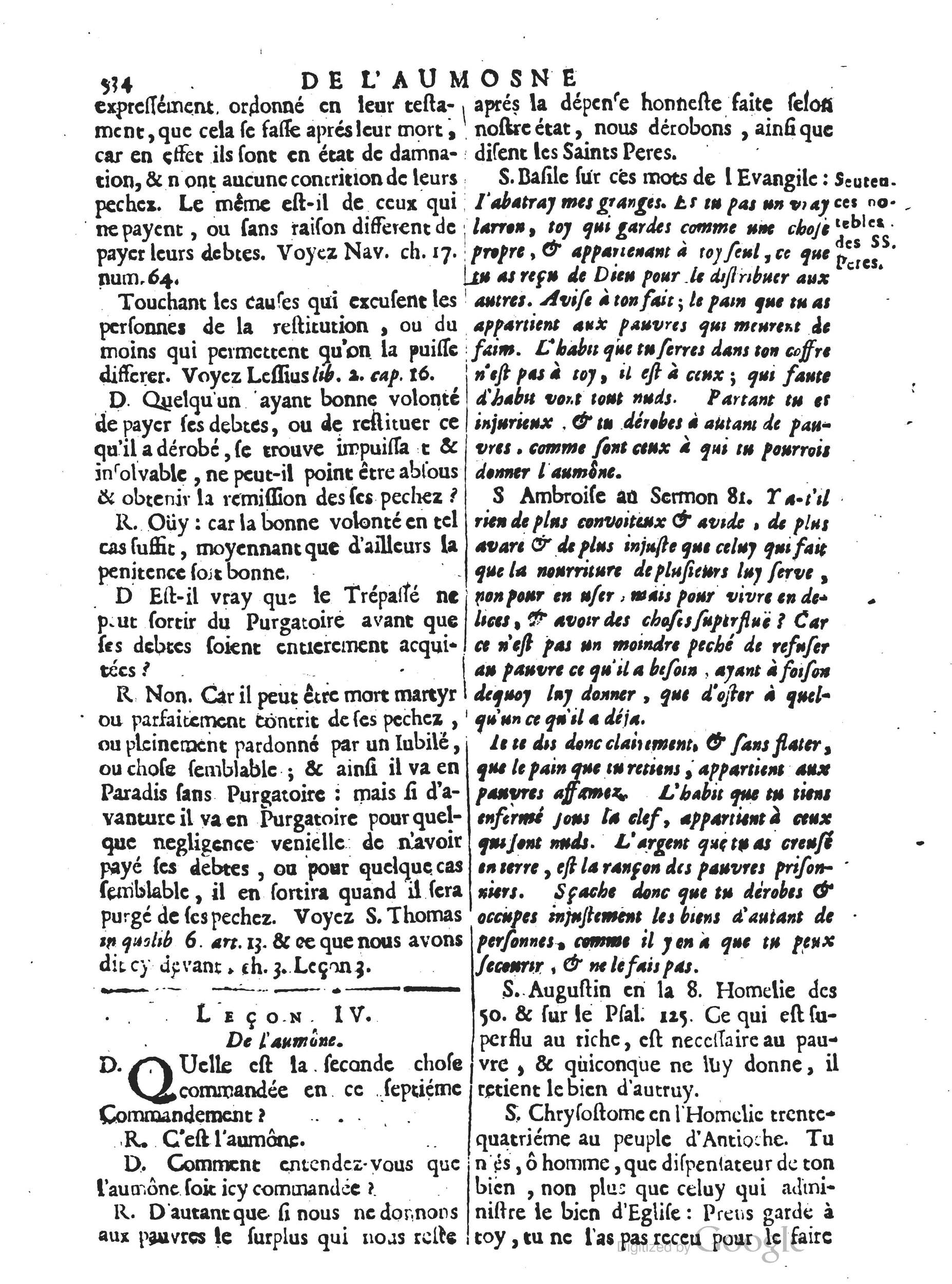 1660 [?] - Jean Besongne - Vrai Trésor de la doctrine chrétienne - BM Lyon